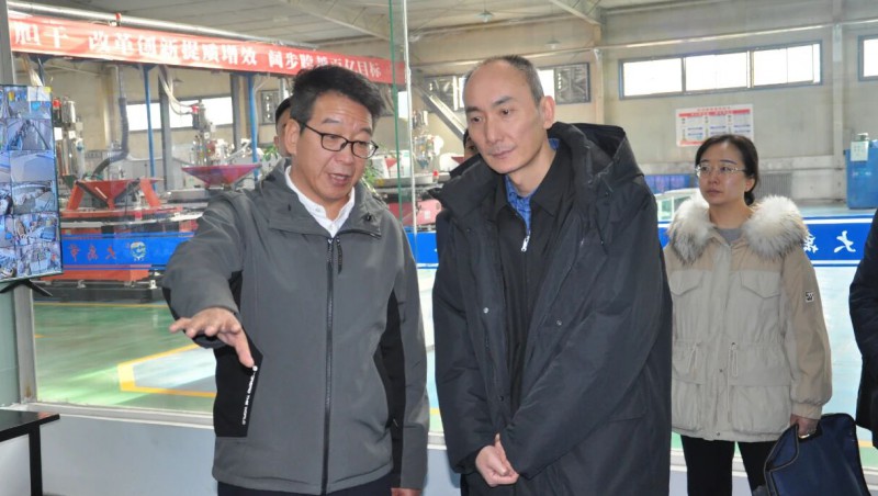 甘肃省证监局领导莅临大禹节水集团酒泉总部调研指导